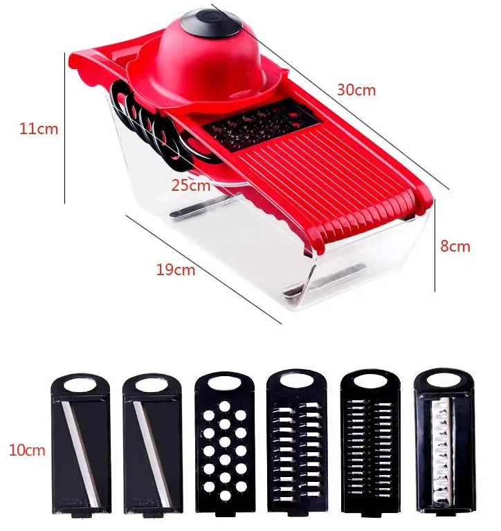 6-Blade Multifunctional Kitchen Slicer