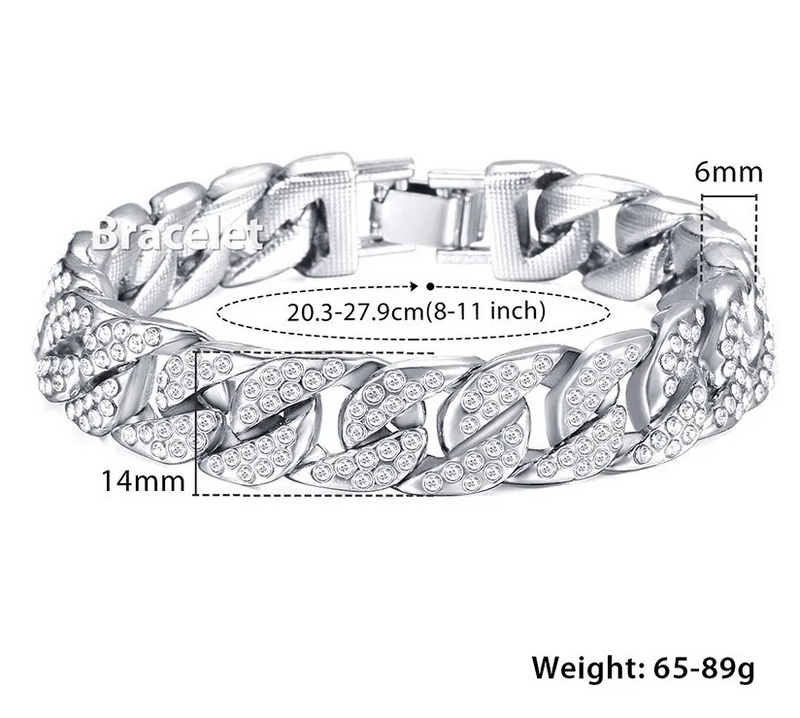 Stylish Miami Gold Curb Cuban Bracelet – Bold & Elegant