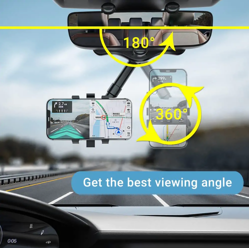360° Rotating Car Mount for Smartphone