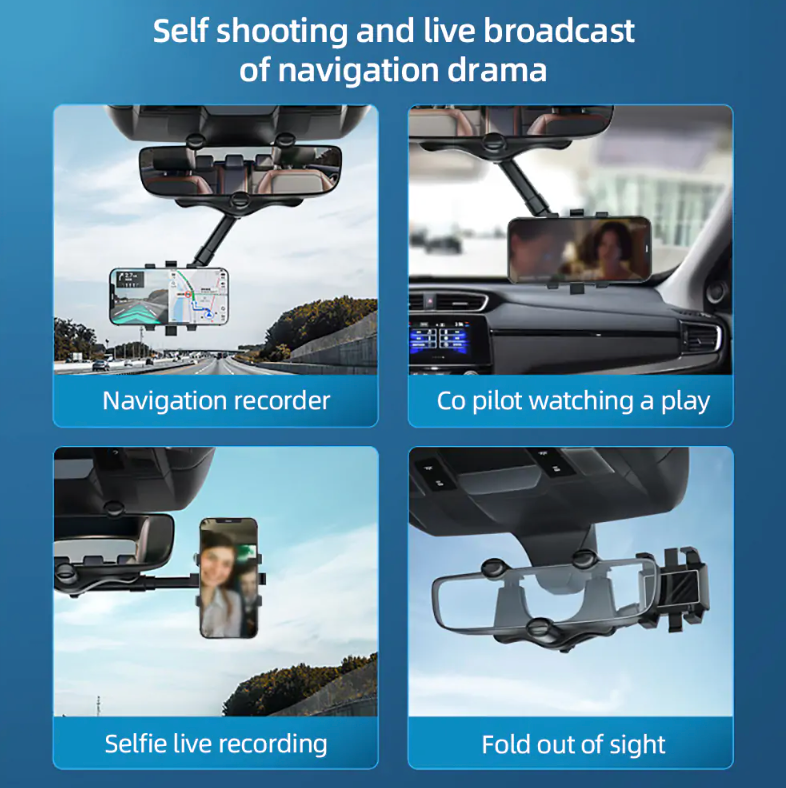 360° Rotating Car Mount for Smartphone