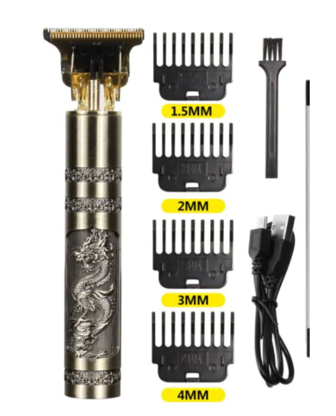 Professional Vintage USB Electric Hair Trimmer
