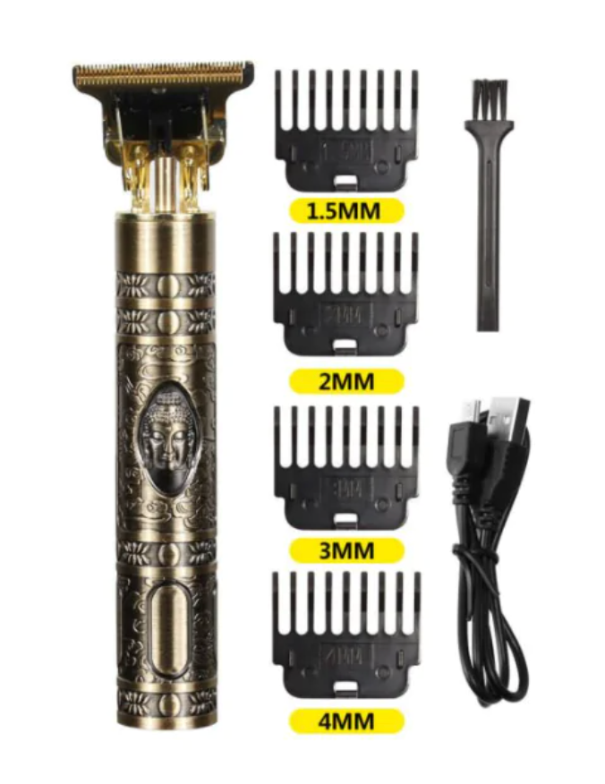 Professional Vintage USB Electric Hair Trimmer