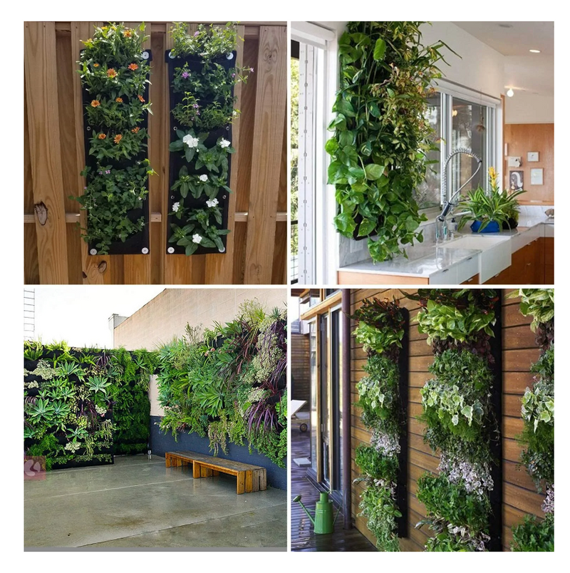 Elegant Hanging Vertical Garden Flower Pots