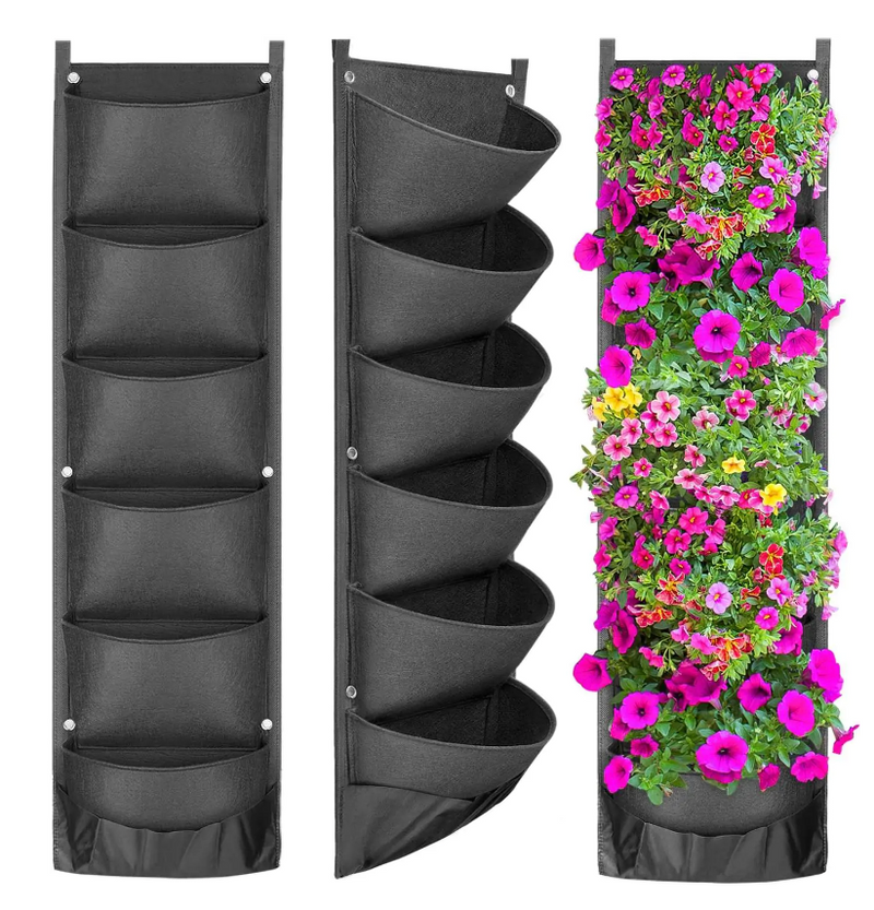 Elegant Hanging Vertical Garden Flower Pots
