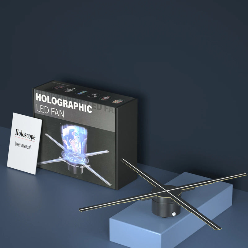 3D Holographic Projector Fan
