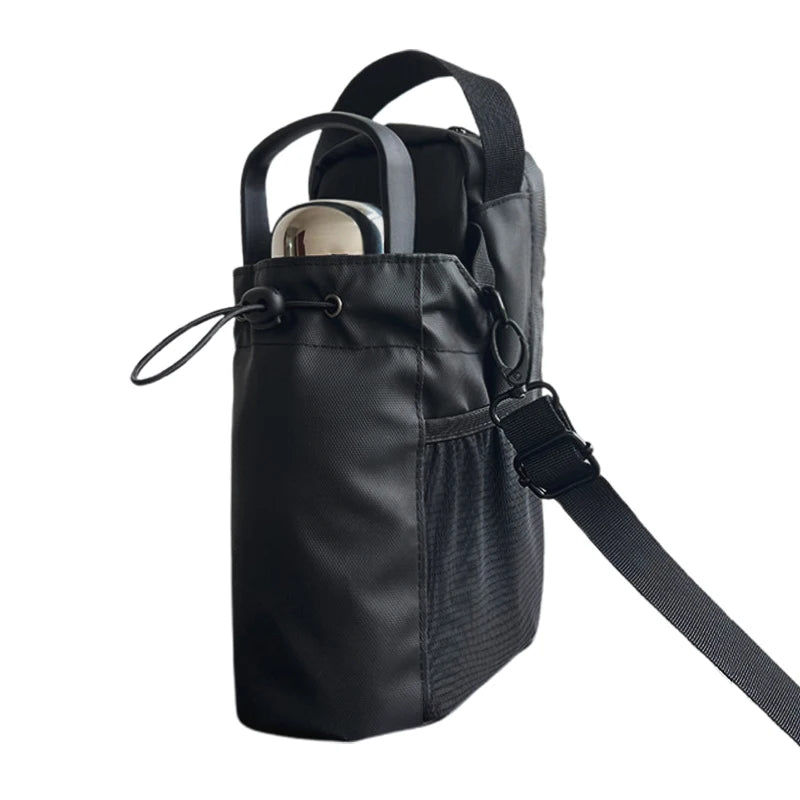 Unisex Gym Bag with Magnetic Bottle Holder