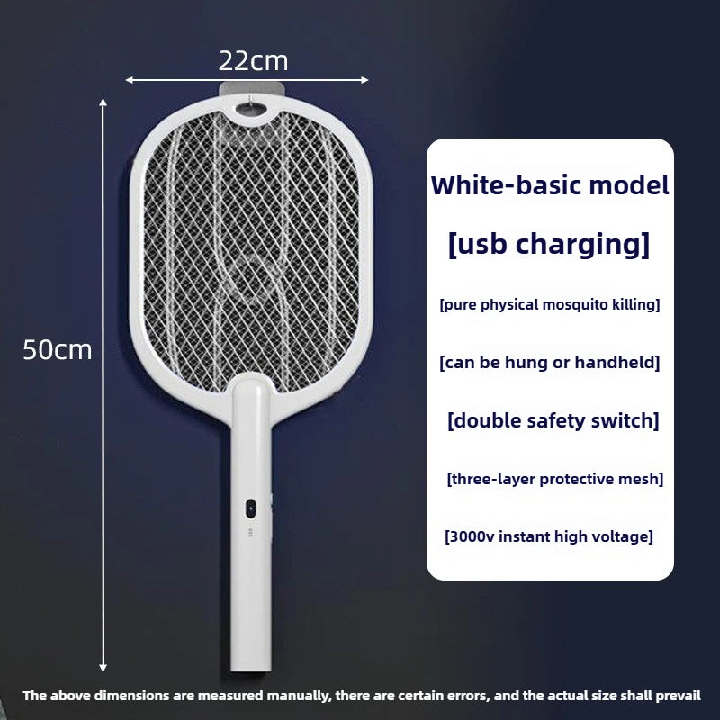 3-in-1 Rechargeable Mosquito Killer – 3000V