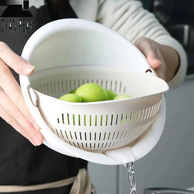 2-in-1 Wash and Drain Basket