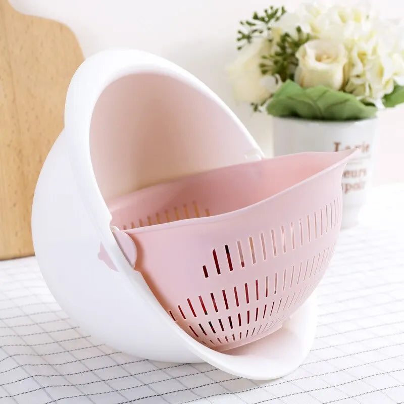 2-in-1 Wash and Drain Basket