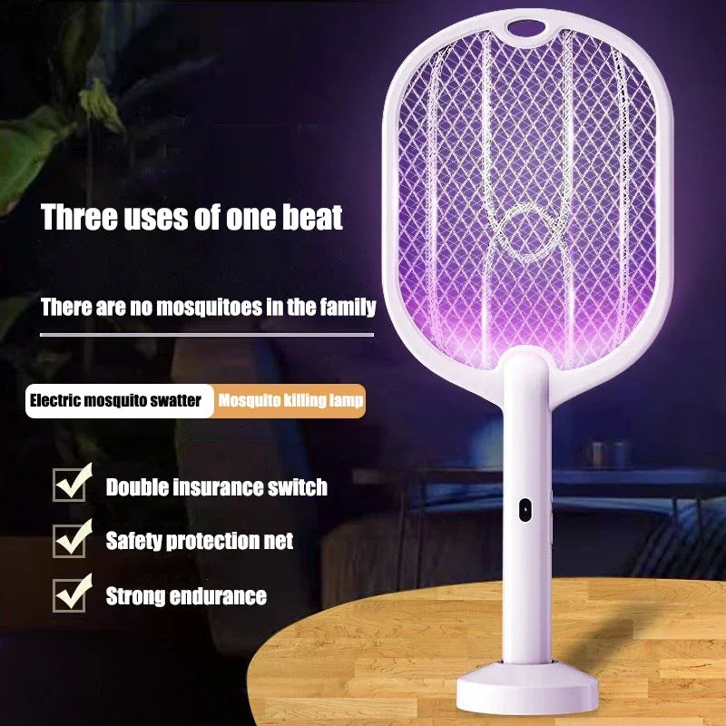 3-in-1 Rechargeable Mosquito Killer – 3000V