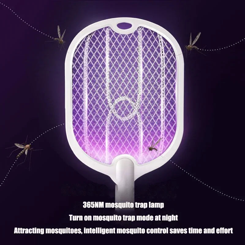 3-in-1 Rechargeable Mosquito Killer – 3000V
