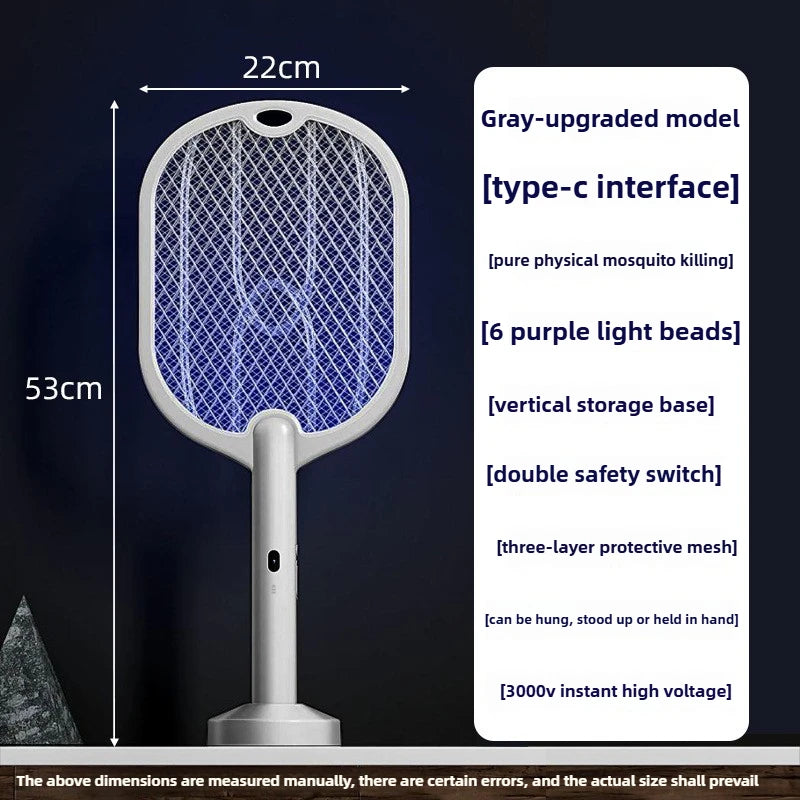 3-in-1 Rechargeable Mosquito Killer – 3000V