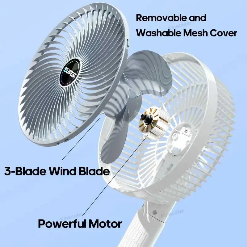 Portable Wireless Desktop Fan