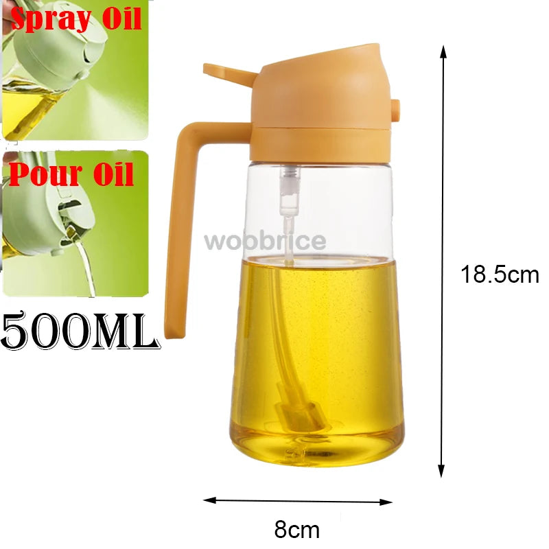 Premium 500ml 2-in-1 Oil Sprayer