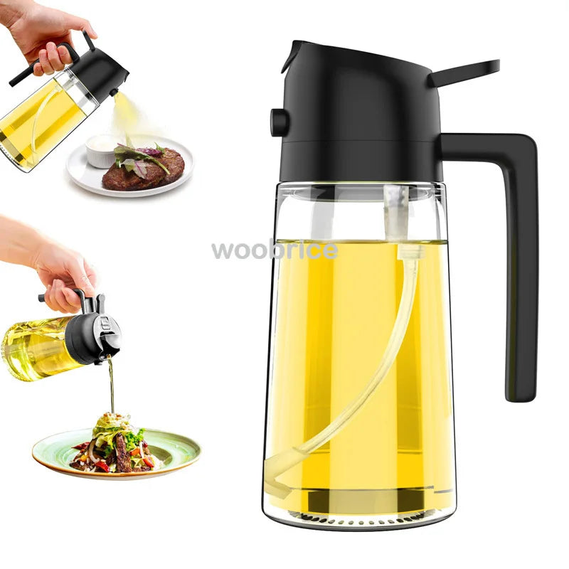 Premium 500ml 2-in-1 Oil Sprayer
